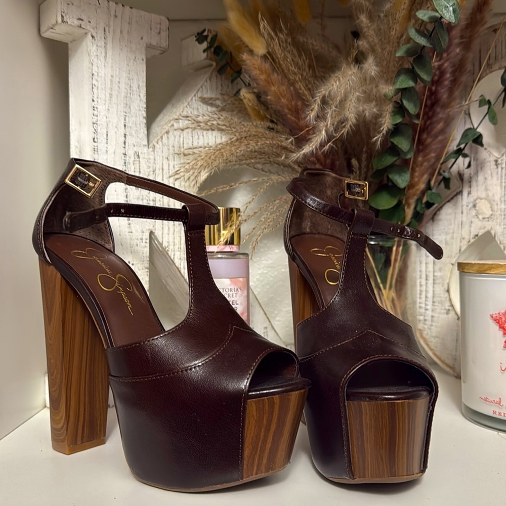 Jessica Simpson block heels